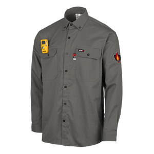 Proactive FR Solid Work Shirt -GRAY