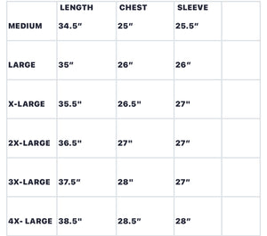 Proactive FR Flame Resistant Hi Visability Insulated Parka Jacket -NAVY
